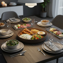 صينية تقديم دائرية