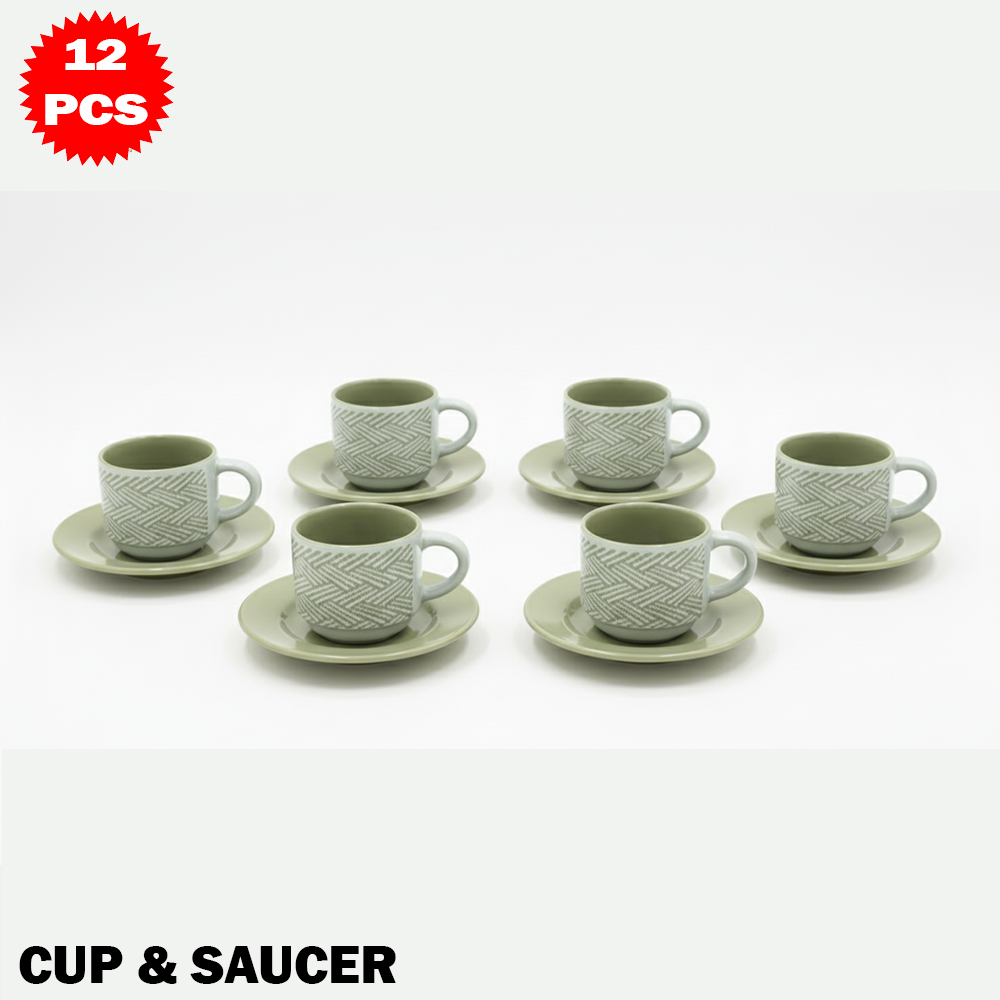 طقم فناجين سيراميك