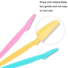 ماكينة حلاقة حواجب بلاستيكية للنساء مع شبكة حماية