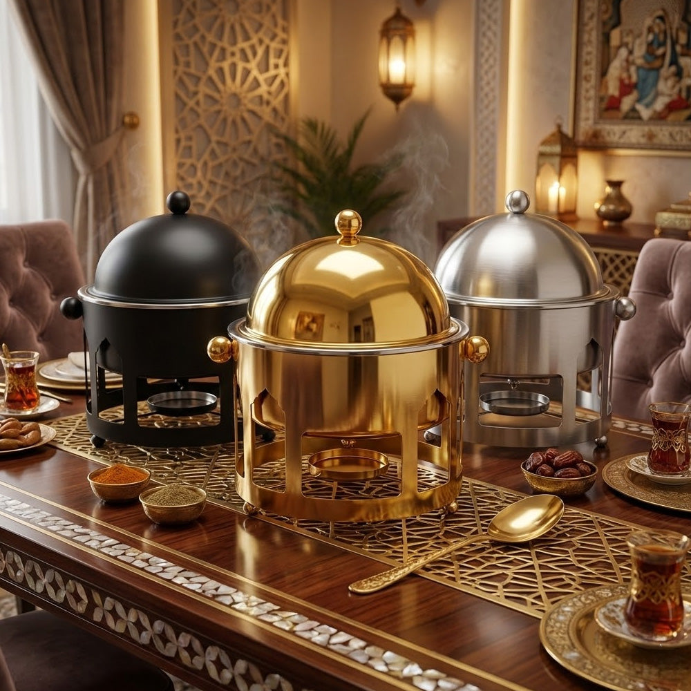 سخان طعام قبة من الفولاذ 3 لتر