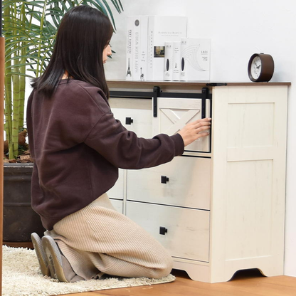 خزانة تخزين أنيقة بتصميم عصري