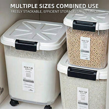 صناديق لتخزين الأرز والحبوب