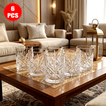 طقم اكواب زجاجية 6 قطع