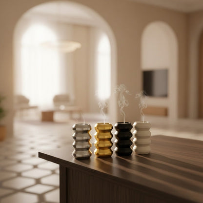 مبخرة عود مضلعة الشكل