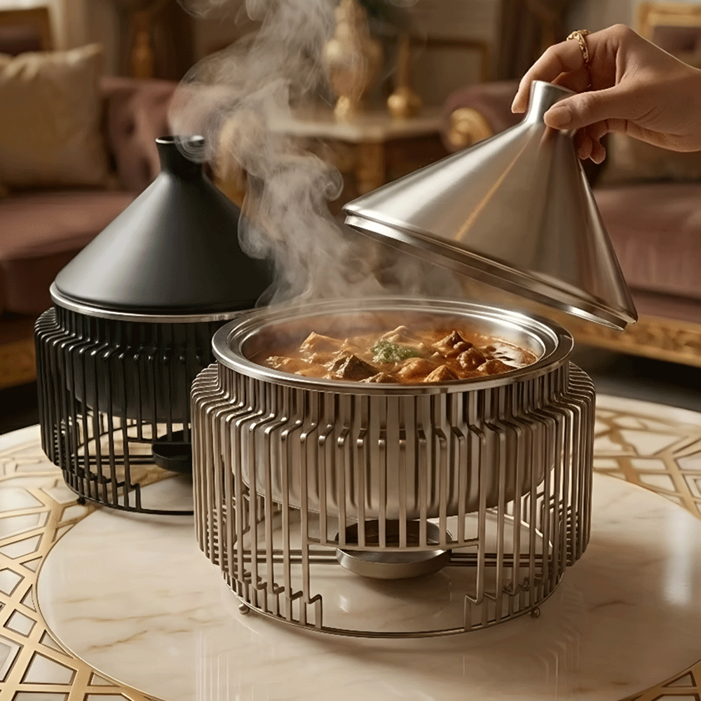 سخان طعام بتصميم هرمي