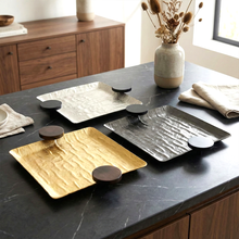 صينية تقديم مربعة صغيرة