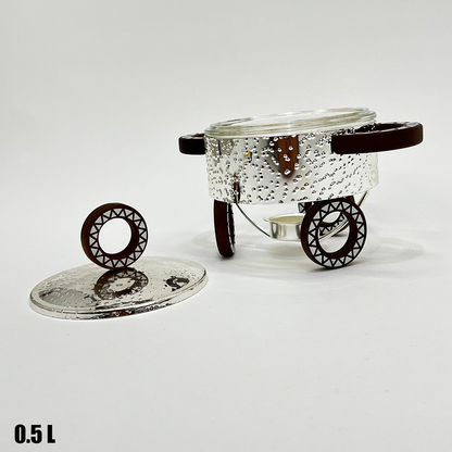 سخان طعام زجاجي صغير 0.5 لتر