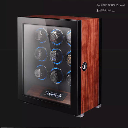 علبة لف ساعات فاخرة