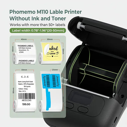 صانع ملصقات الطابعة Phomemo M110 2