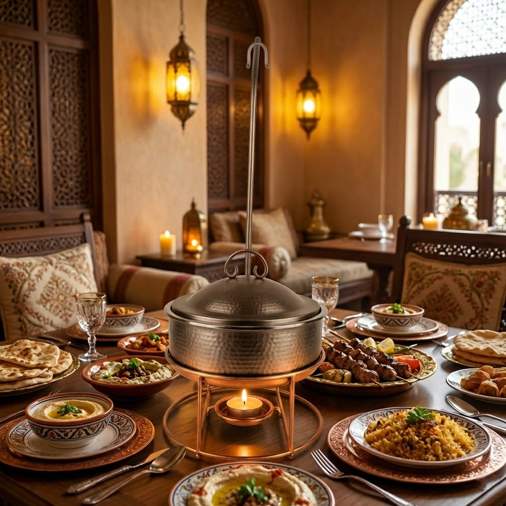 سخان تقديم طعام بستاند تعليق 3لتر