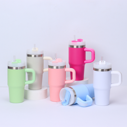 كوب حراري ستانلس بيد مع غطاء