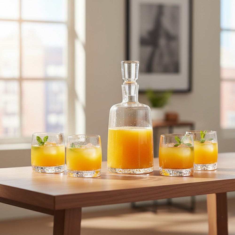 طقم قارورة التقديم