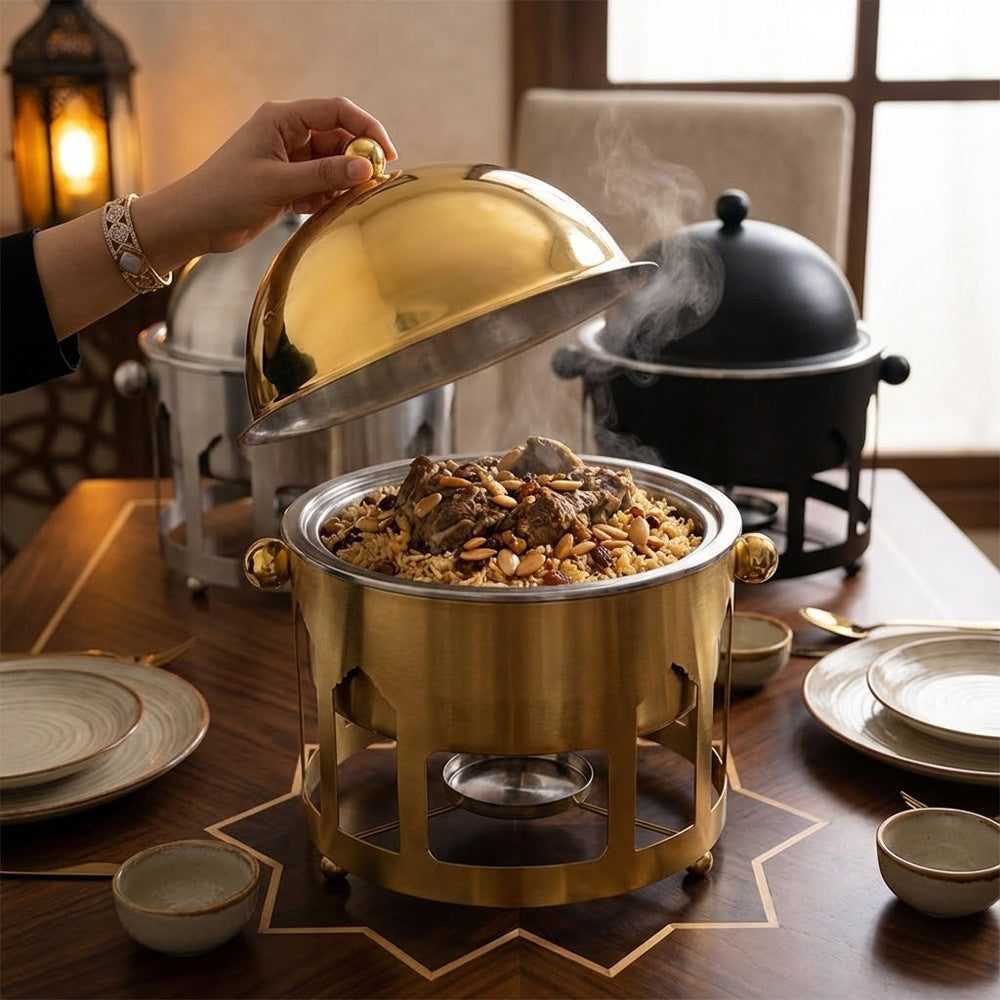 سخان طعام قبة من الفولاذ 3 لتر