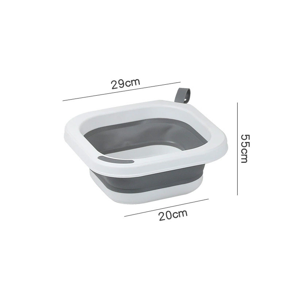 مجموعة حوض استحمام قابل للطي