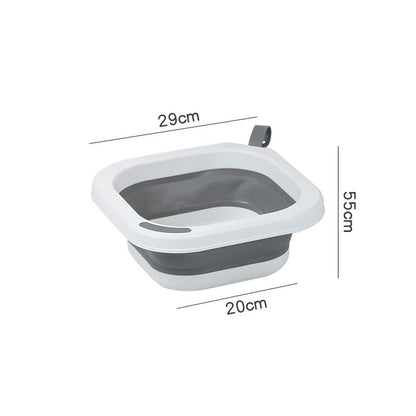 مجموعة حوض استحمام قابل للطي