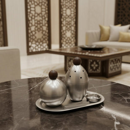 مجموعة مبخرة معدنية (5قطع)