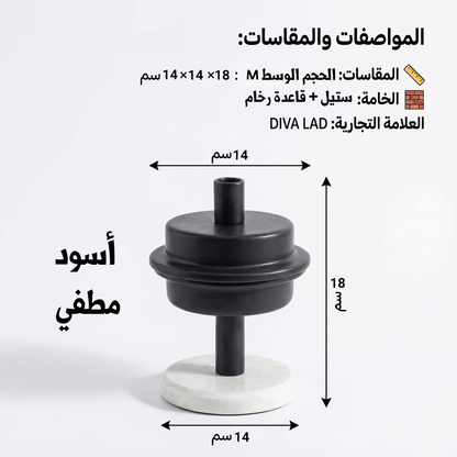 تمرية فاخرة بقاعدة رخامية