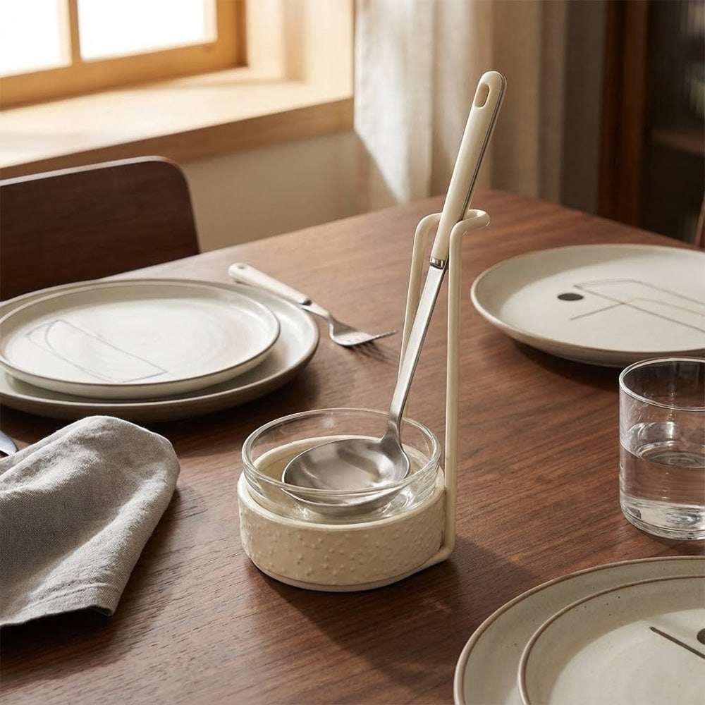 حامل ملاعق للوعاء