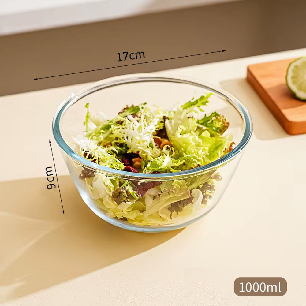 مجموعة أوعية زجاجية