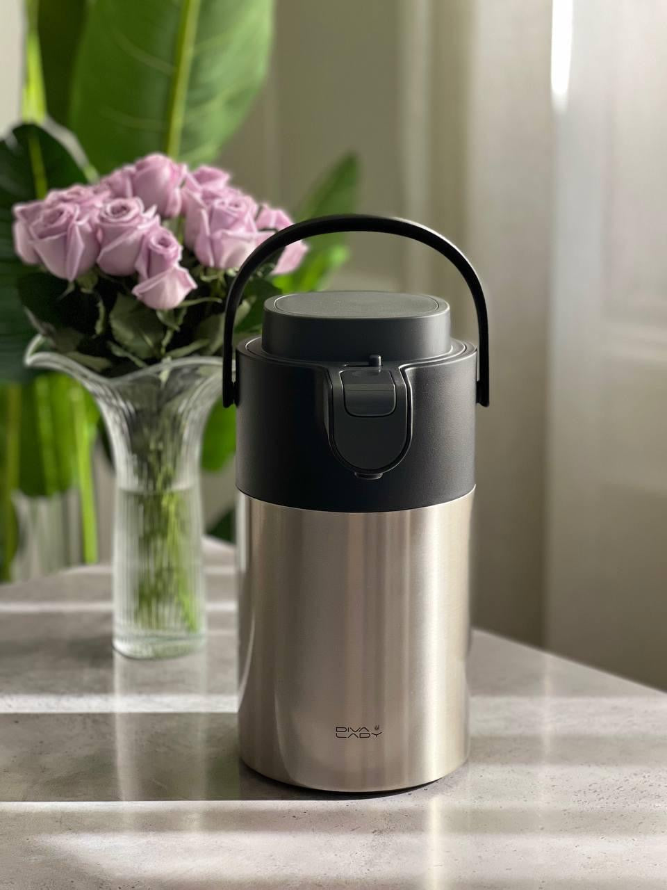 مطارة ضغط للشاي والقهوة 3 لتر