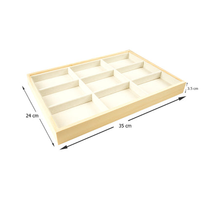 صندوق عرض مجوهرات مكون من 9 شبكات