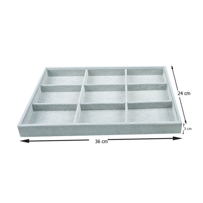 صينية تخزين المجوهرات للأساور والقلائد