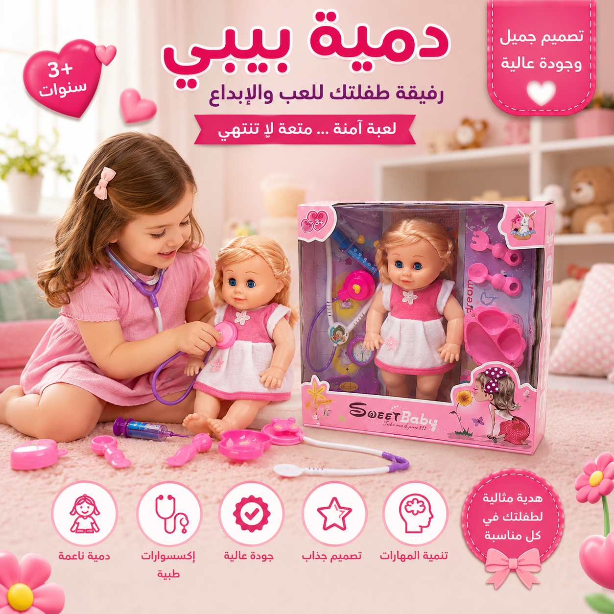 طبيب علبة عروسة