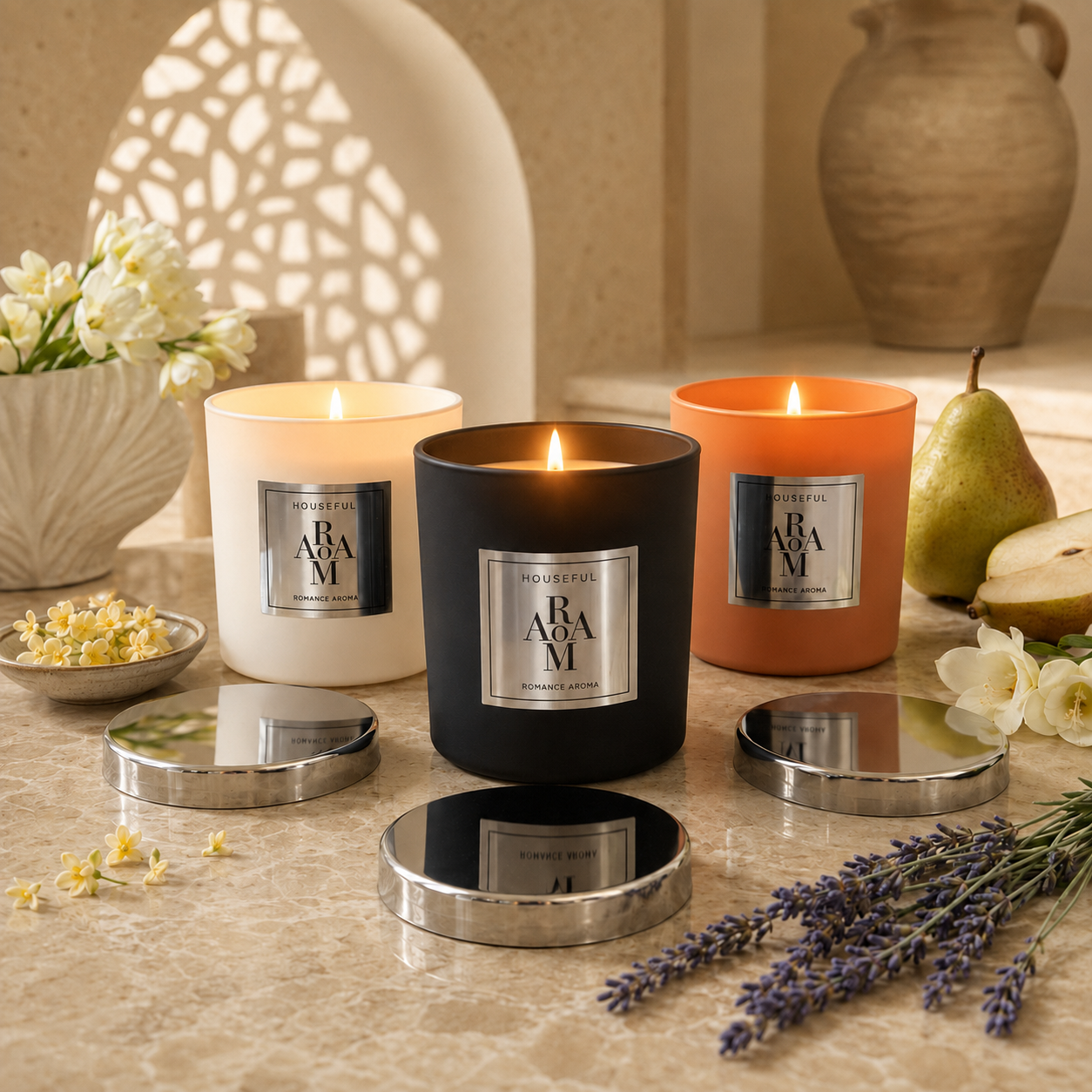 شمعة معطرة