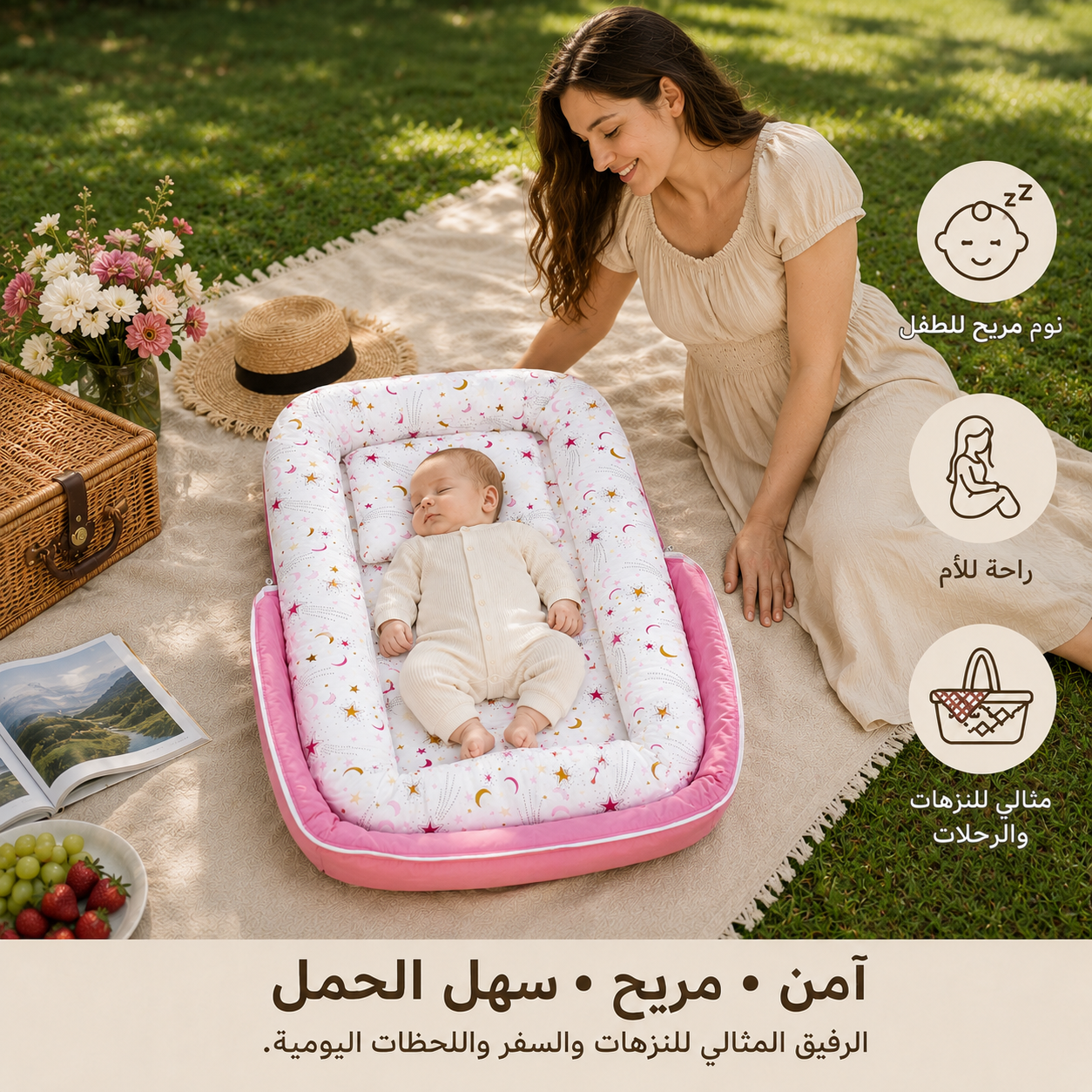 شنطة فراش بيبي