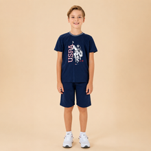 طقم اطفال ولادي U.S POLO