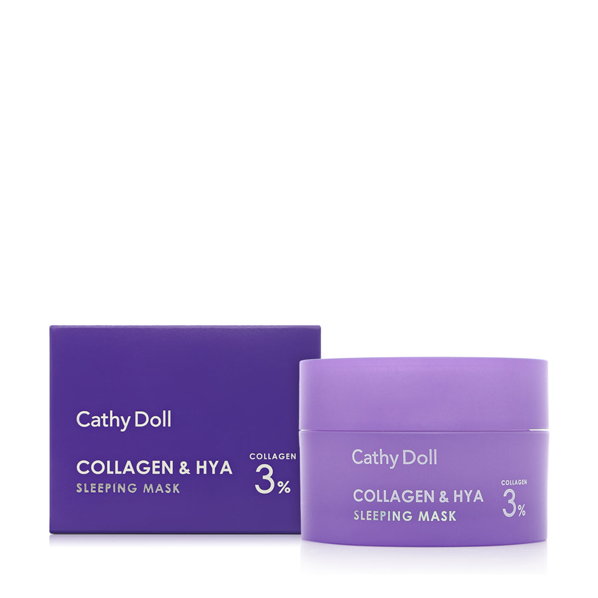 كاثي دول كولاجين سليبينق ماسك هايلورونيك اسيد قناع ليلي اس كس كوزمتيككس boutiqaat cathydoll cathy doll collagen sleeping mask hyalorunic acid بوتيكات عناية بالبشره skincare skin care facial cream