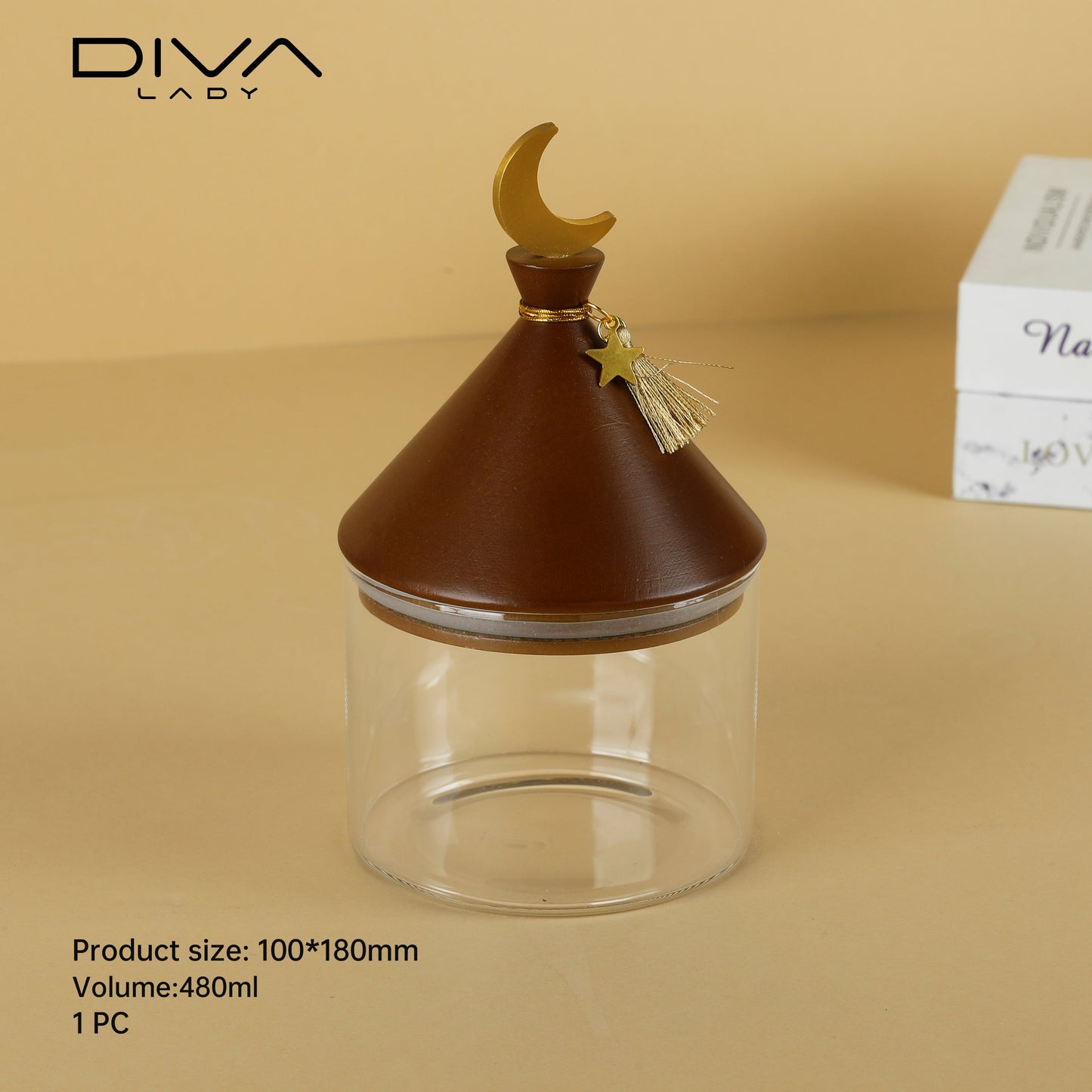 برطمان تخزين 480 مل