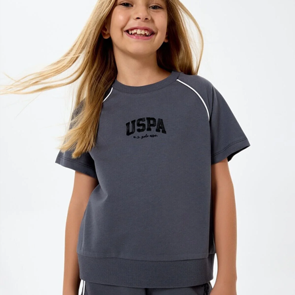 طقم اطفال بناتي U.S POLO