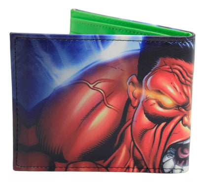 محفظة هالك بوجه أخضر وأحمر36