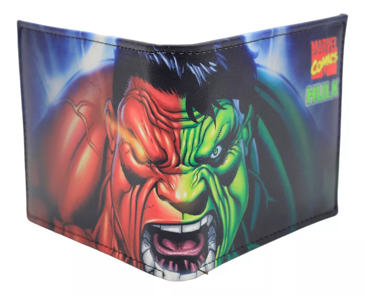 محفظة هالك بوجه أخضر وأحمر36