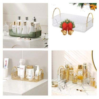 رفوف مستحضرات التجميل من الأكريليك