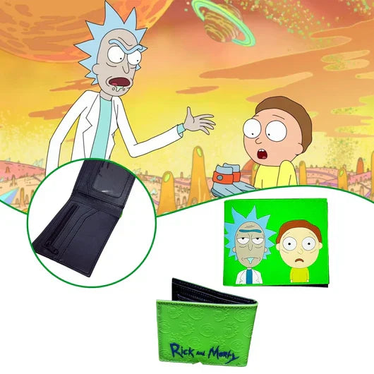 محفظة ريك اند مورتي الجلدية 12