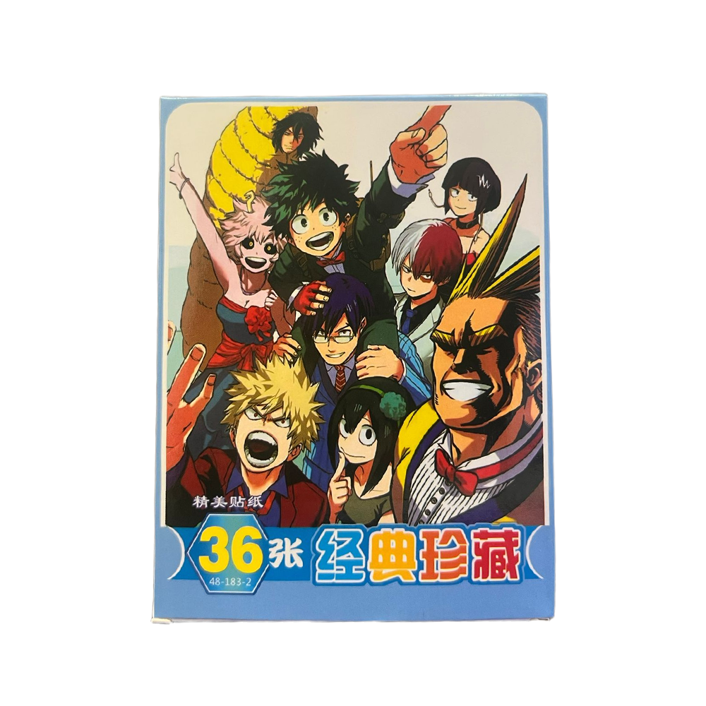 ملصقات الرسوم المتحركة الكرتونية