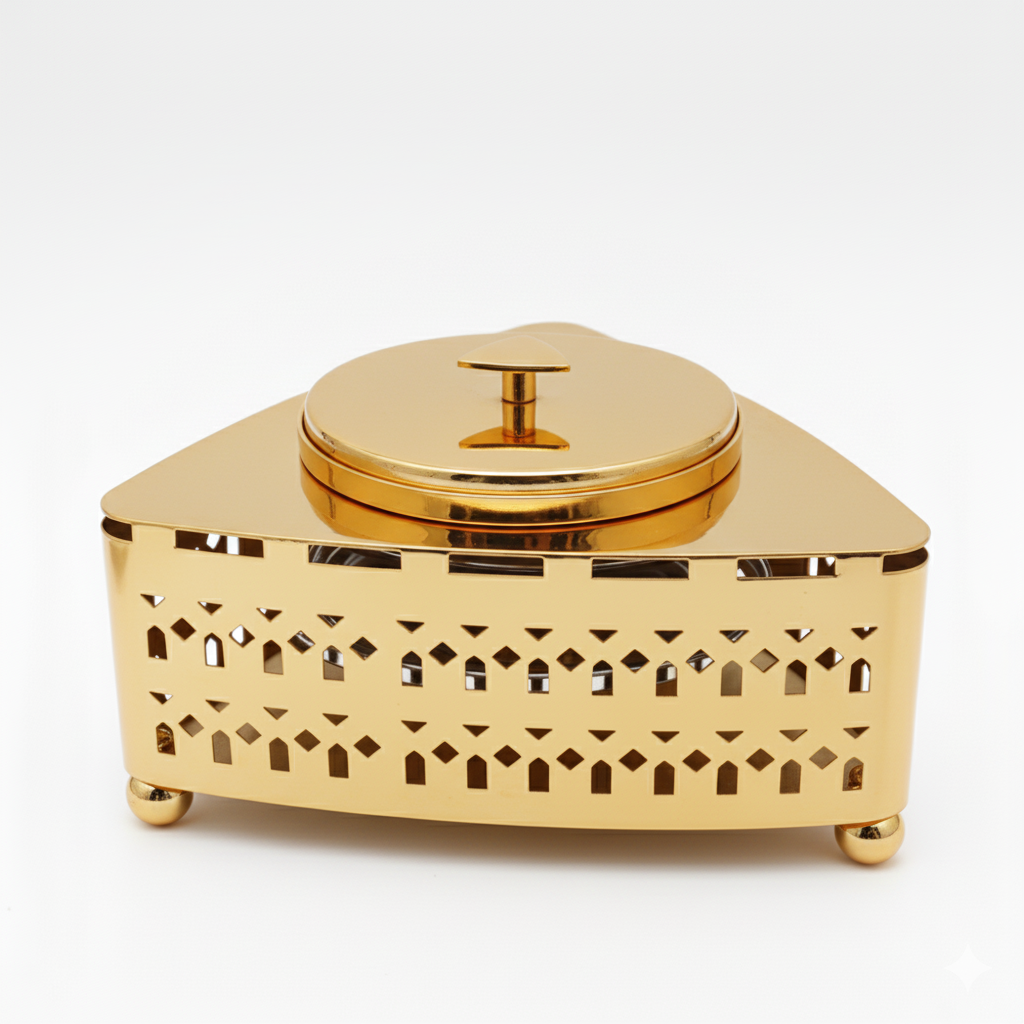 تمرية معدنية بتصميم مثلث