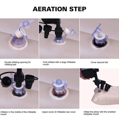 مرتبة هوائية محمولة للسيارة والسفر