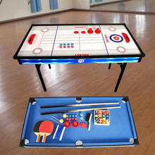 طاولة بلياردو 4 في 1 قابلة للطي ومتعددة الاستخدامات