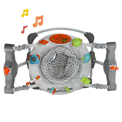 نطاطية للأطفال مع موسيقى وأضواء