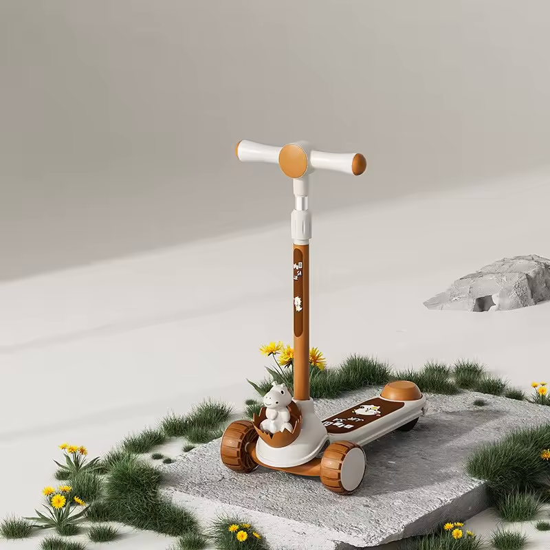 سكوتر ديناصور للأولاد والبنات من عمر 3 إلى 10 سنوات