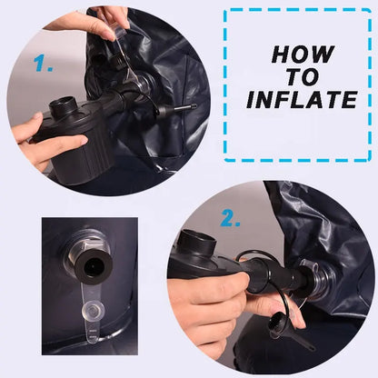 مرتبة هوائية محمولة للسيارة والسفر