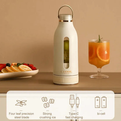 ‏خلاط عصارة فواكه قابل للشحن