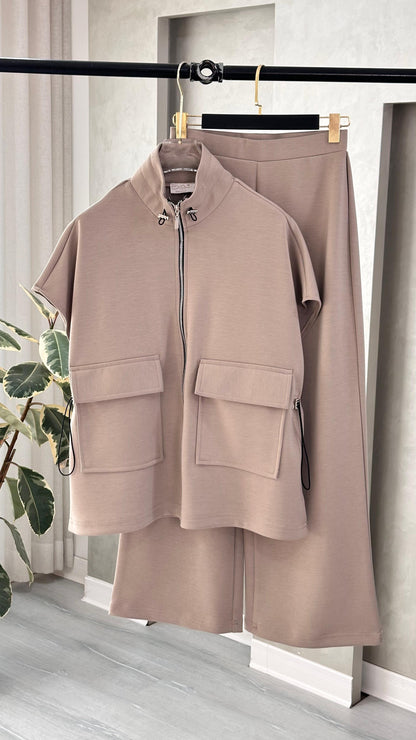 بدلة نسائي جاكيت واسع