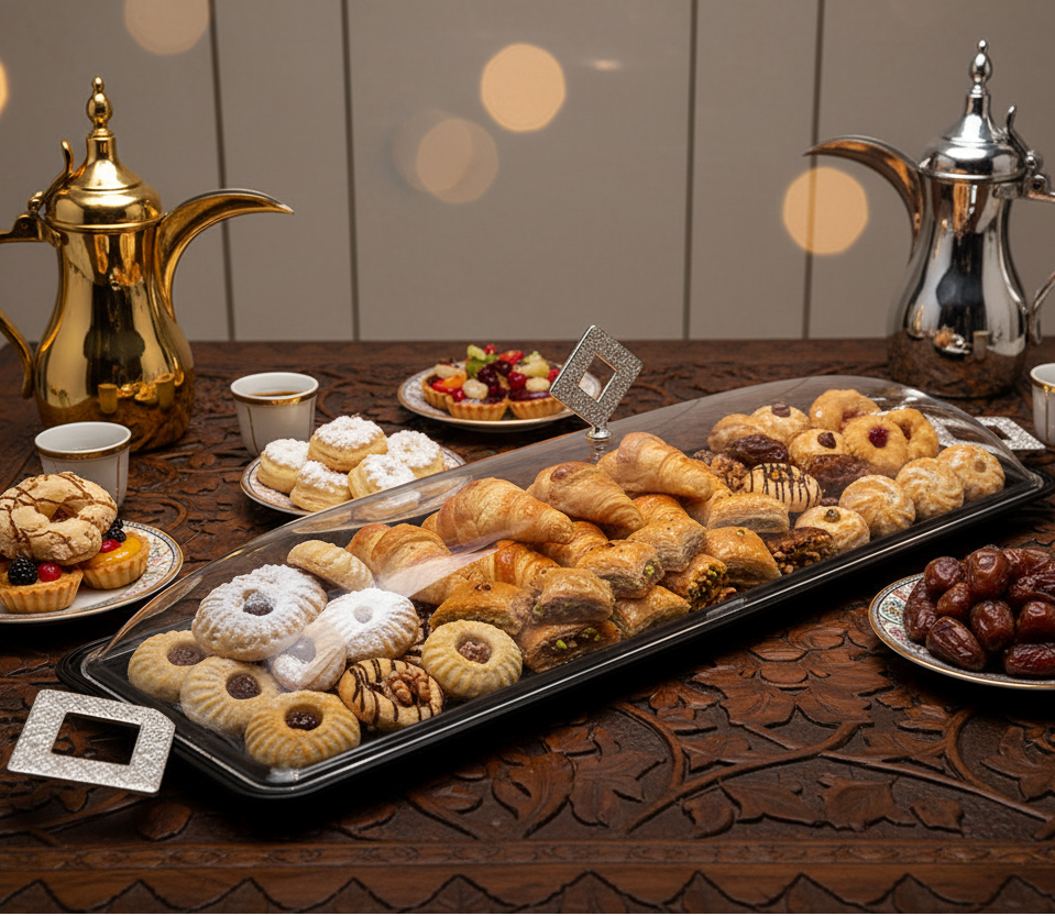 طبق تقديم  كيك