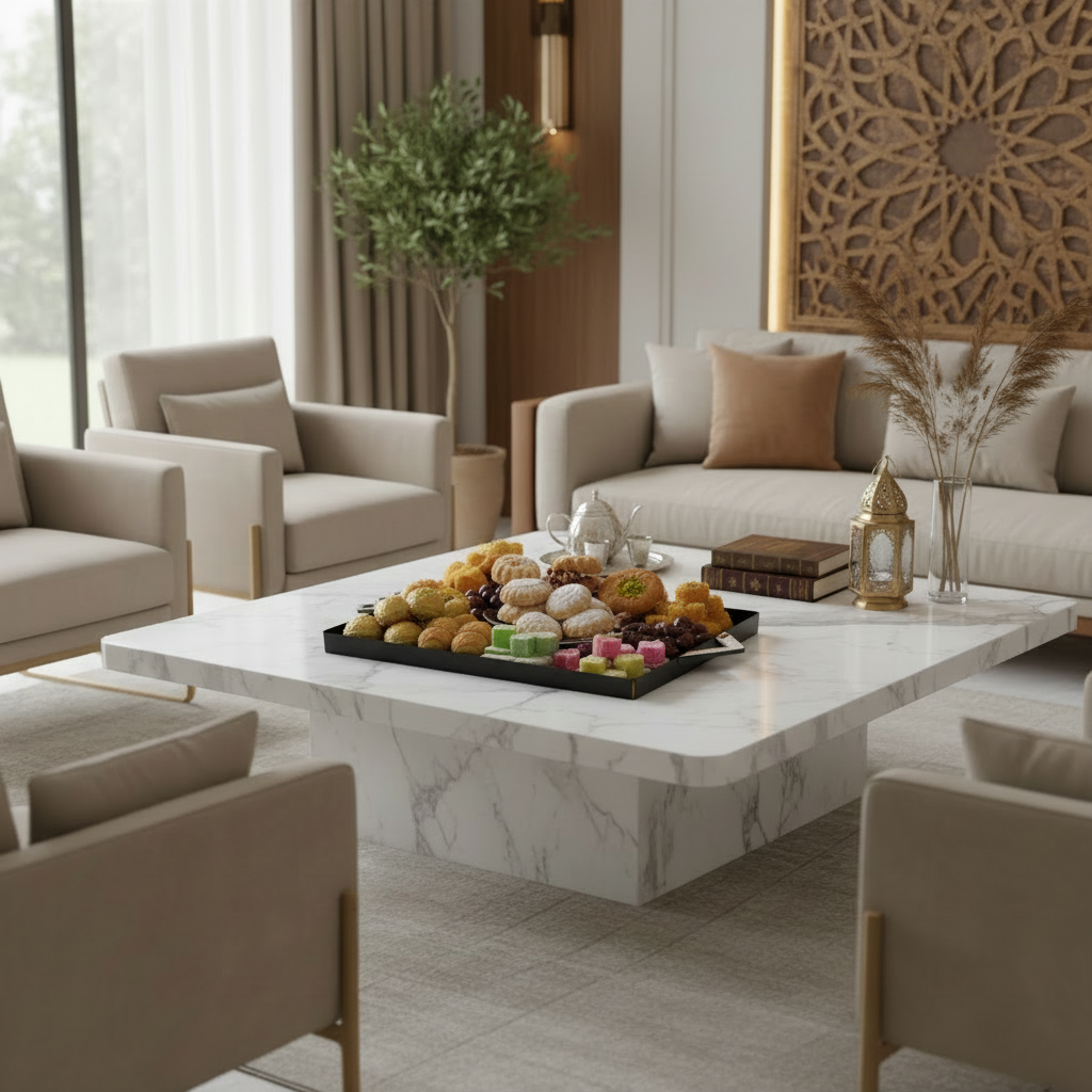 طقم صواني تقديم 3 قطع فاخر