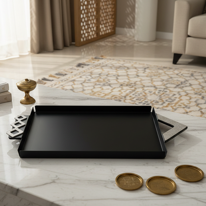 طقم صواني تقديم 3 قطع فاخر