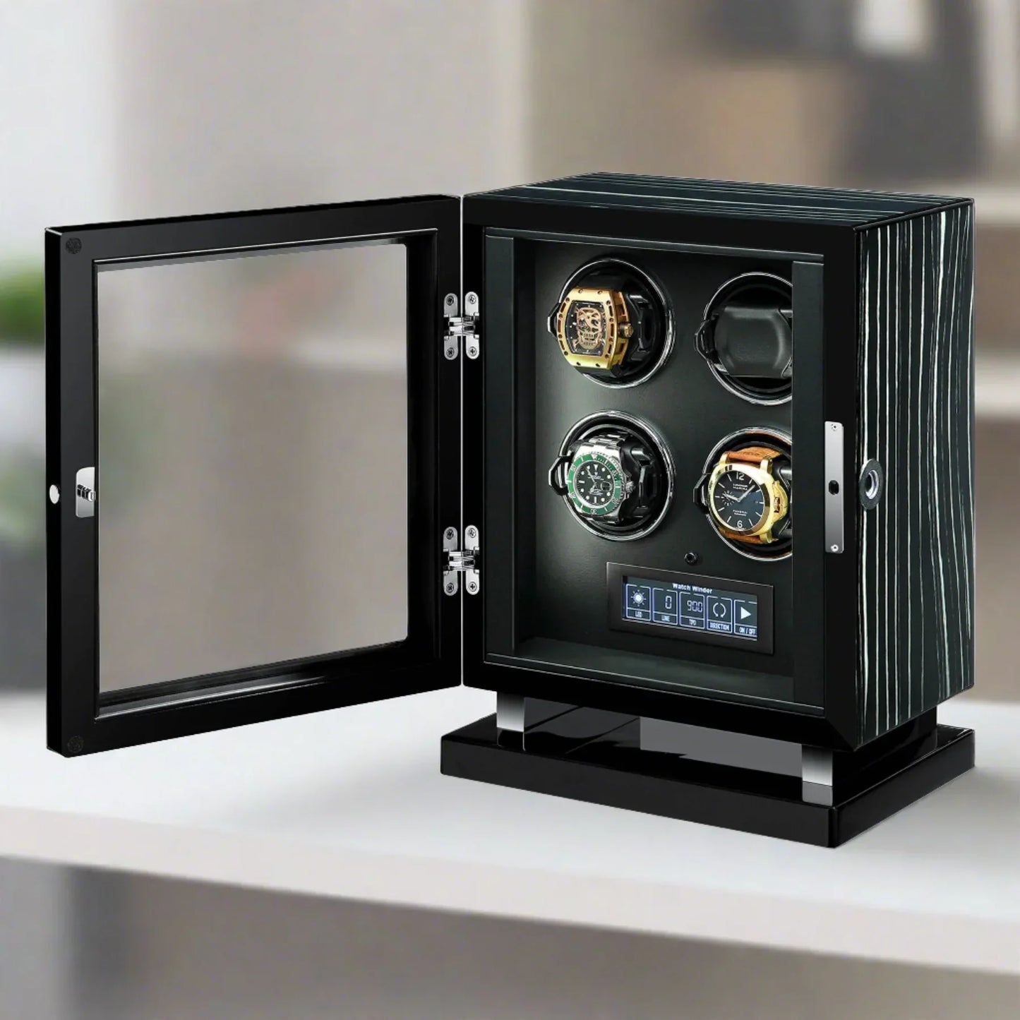 صندوق لف الساعات التلقائي 4